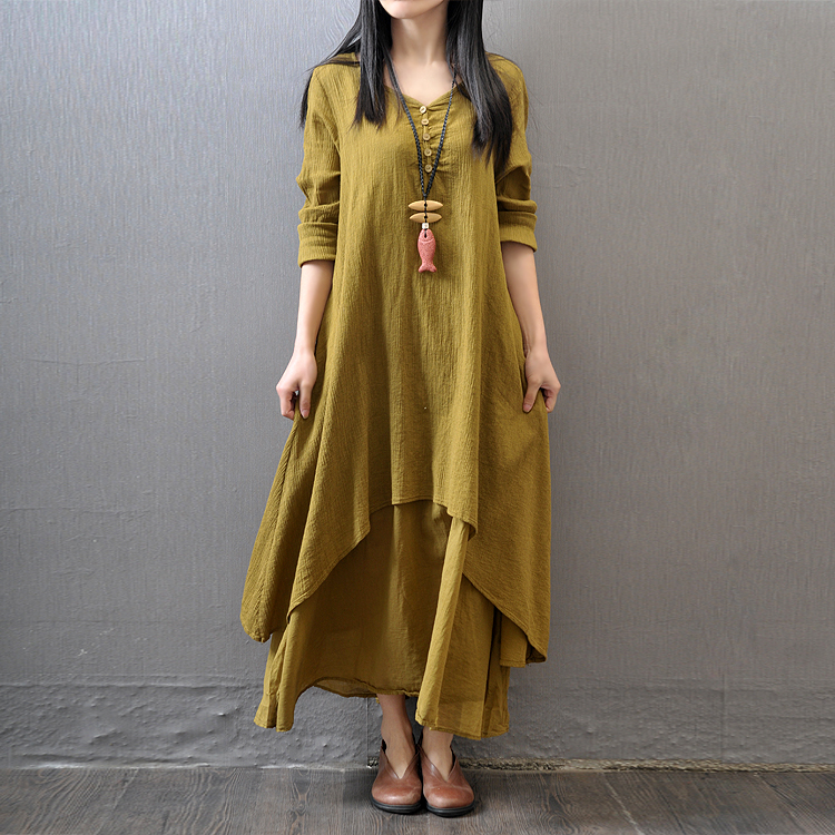 Ethnic Fashion Kurtis - インドのドレス-女性のためのヴィンテージ自由奔放に生きるスタイルのエスニックドレス,袖付きマキシドレス,パキスタンのファッション,婦人服