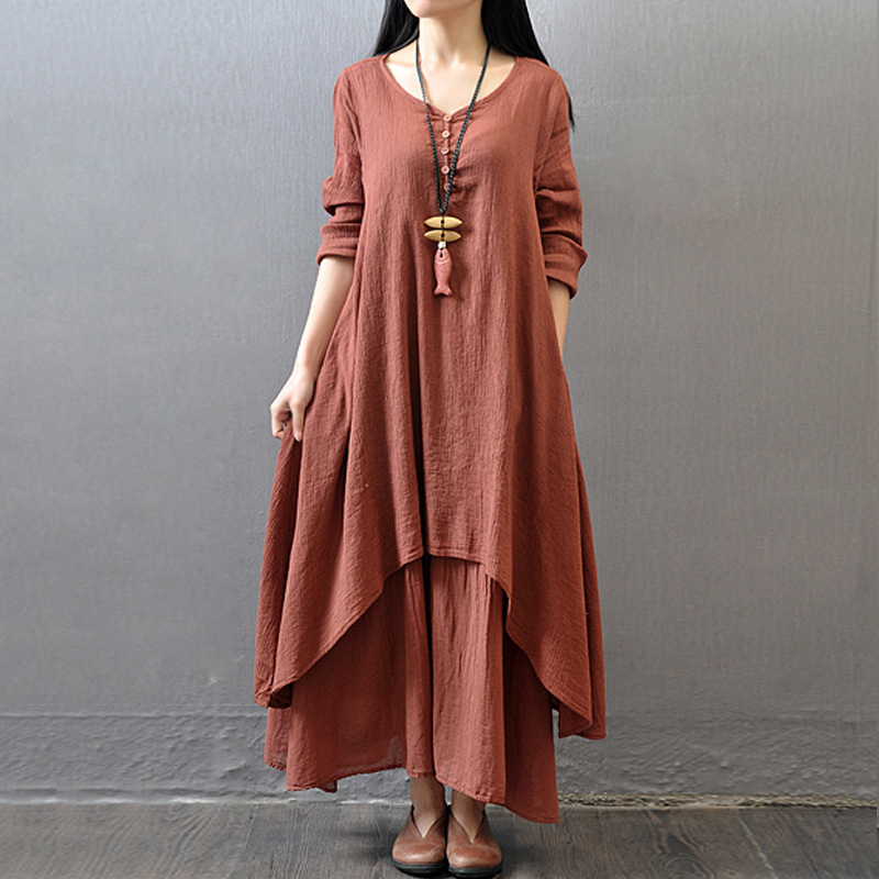 Ethnic Fashion Kurtis - インドのドレス-女性のためのヴィンテージ自由奔放に生きるスタイルのエスニックドレス,袖付きマキシドレス,パキスタンのファッション,婦人服