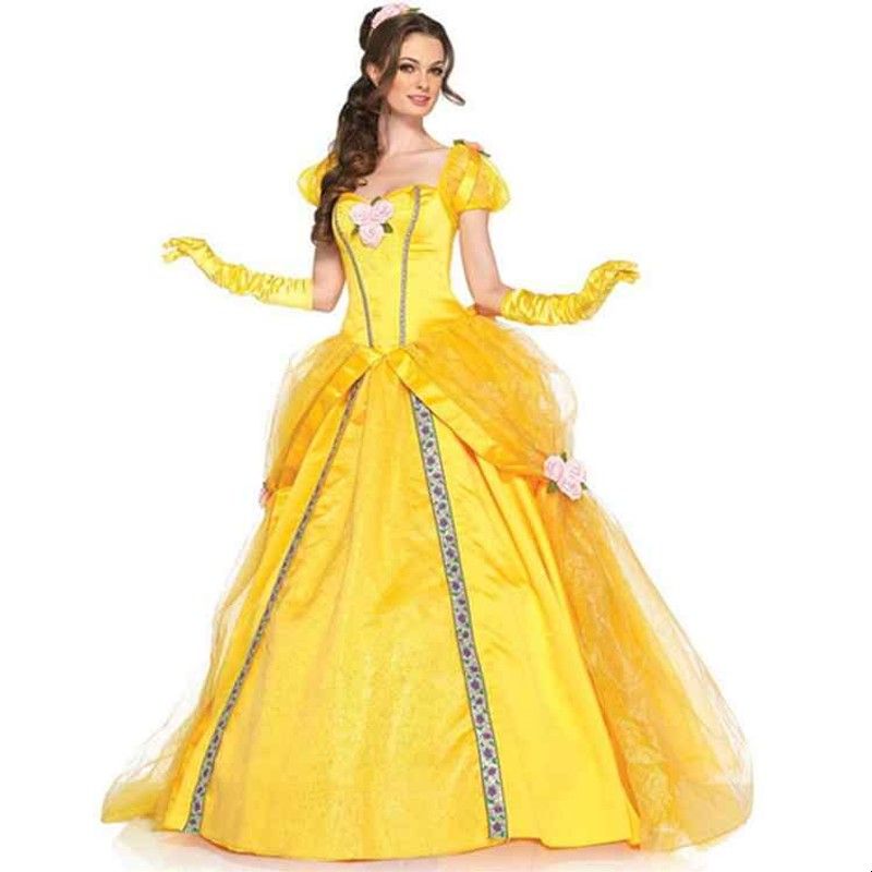 Ethnic Wear In Fashion - 大人用ハロウィンプリンセスドレスコスプレ衣装中国メーカーオリジナルデザイン秋の季節ファッションレディースエスニックウェア