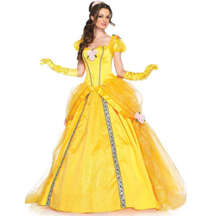 Ethnic Wear Fashion Designer - 大人用ハロウィンプリンセスドレスコスプレ衣装中国メーカーオリジナルデザイン秋の季節ファッションレディースエスニックウェア