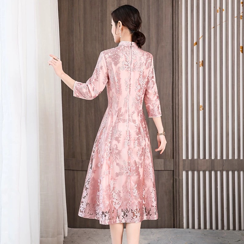 エレガントな女性 Aodai ベトナムチャイナオリエンタル宴 - Ao Dai Vietnam Dress のレビューと価格