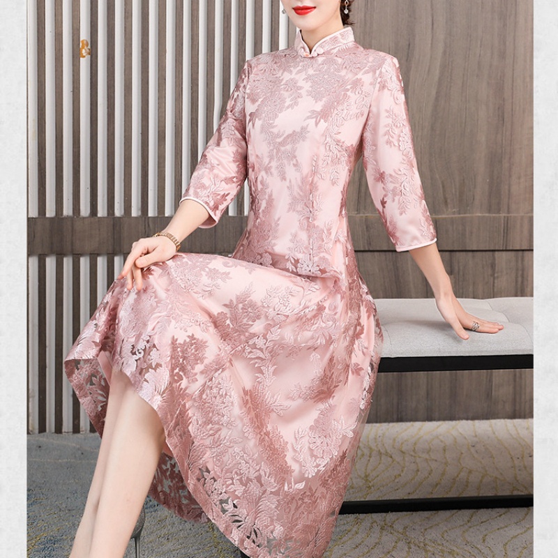 エレガントな女性 Aodai ベトナムチャイナオリエンタル宴 - Ao Dai Vietnam Dress のレビューと価格