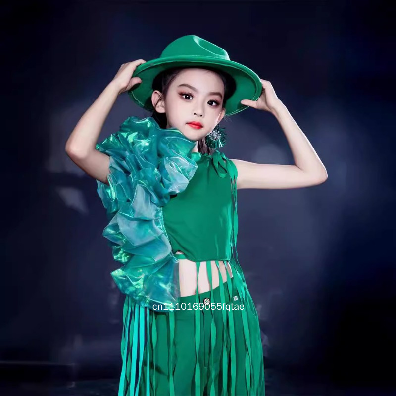 新しい女の子エスニックスタイルランウェイショー衣装ロイヤルブ - Ethnic Fashion Runway のレビューと価格