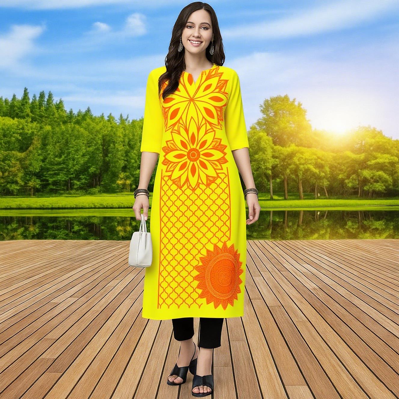 ムスリムクルタ女性用ファッショナブルで快適なクルトドレス20 - Ethnic Fashion Kurtis のレビューと価格