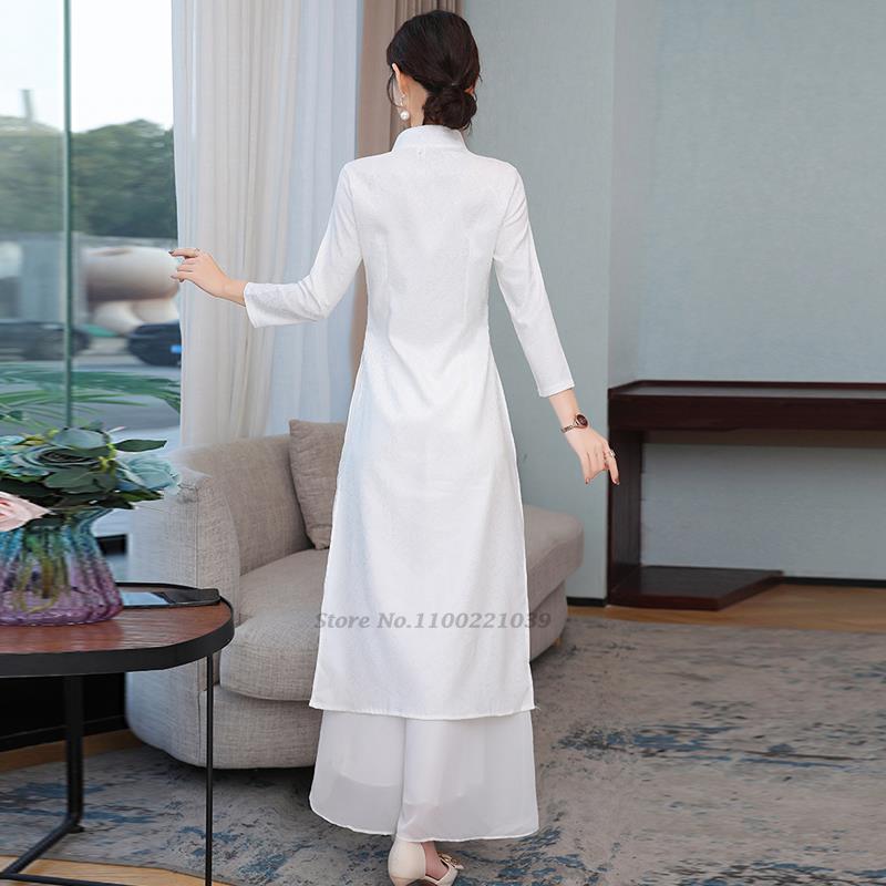 2026 ベトナム aodai 改良されたチャイナドレスレト - Ao Dai Vietnam Dress のレビューと価格