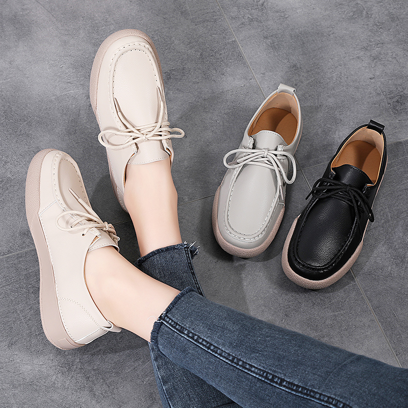 春と秋の新作ファッション。レトロなデザインのローカット、フラ - Ethnic Fashion In のレビューと価格