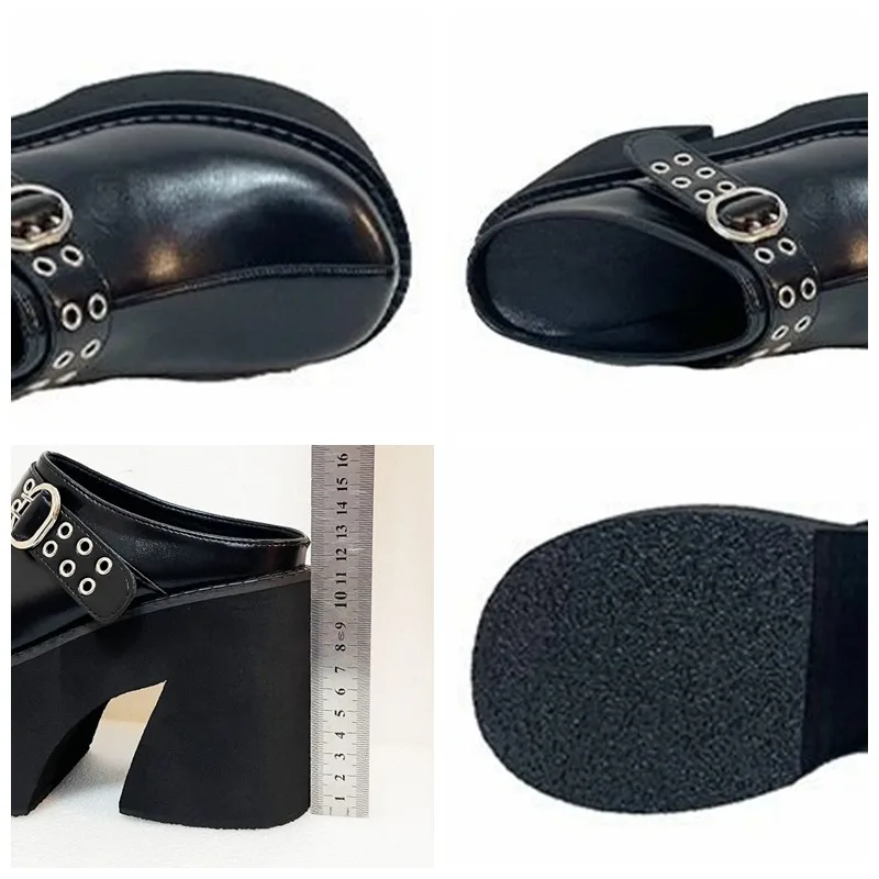 11 センチメートル Pu レザーフラットシューズ女性ファッ - Ethnic Modern Fashion のレビューと価格