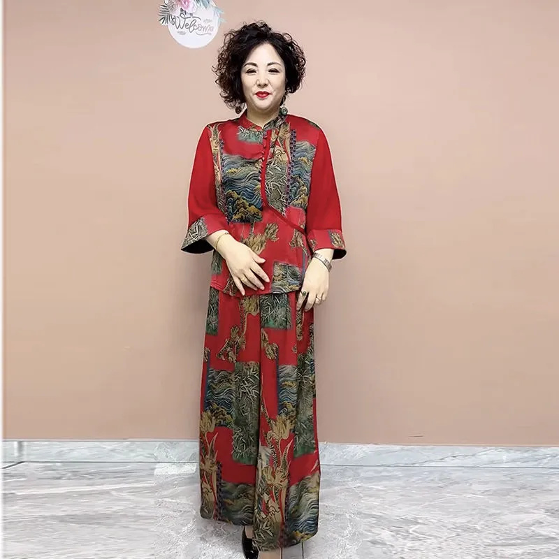 女性用ワイドレッグパンツセット,ルーズフィット,レディースフ - Ethnic Wear In Fashion のレビューと価格
