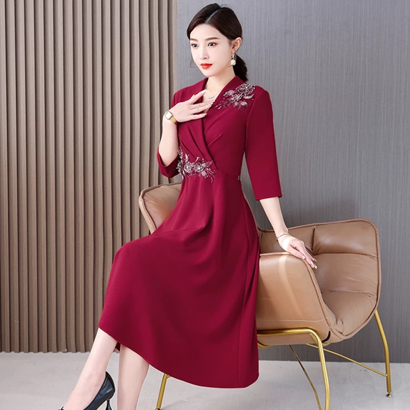 女性 Aodai ベトナムチャイナドレスエスニックスタイルの - Ao Dai Vietnam Dress のレビューと価格