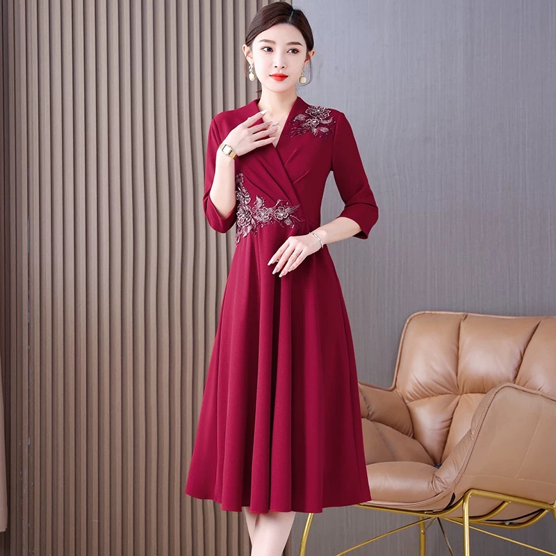 女性 Aodai ベトナムチャイナドレスエスニックスタイルの - Ao Dai Vietnam Dress のレビューと価格
