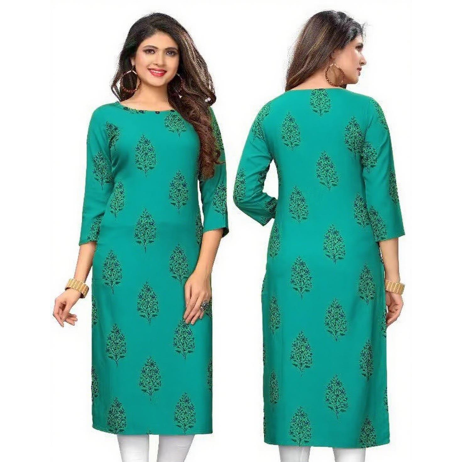 ムスリム女性のファッション 快適な民族衣装 モロッコ風女性用 - Ethnic Fashion Kurtis のレビューと価格