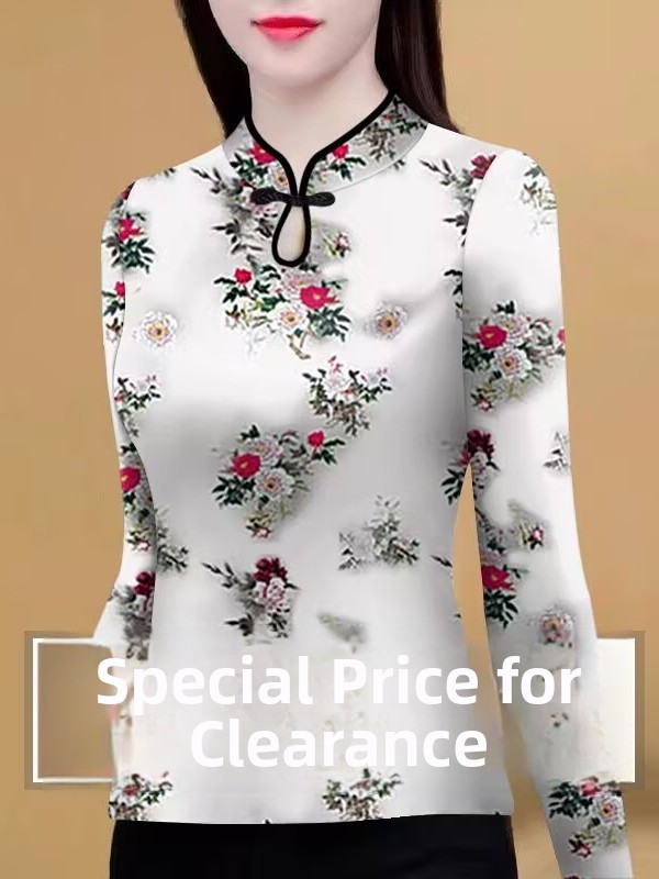 ファッショナブルなプリントベースシャツ女性用スリムフィットイ - Ethnic Wear Fashion Designer のレビューと価格