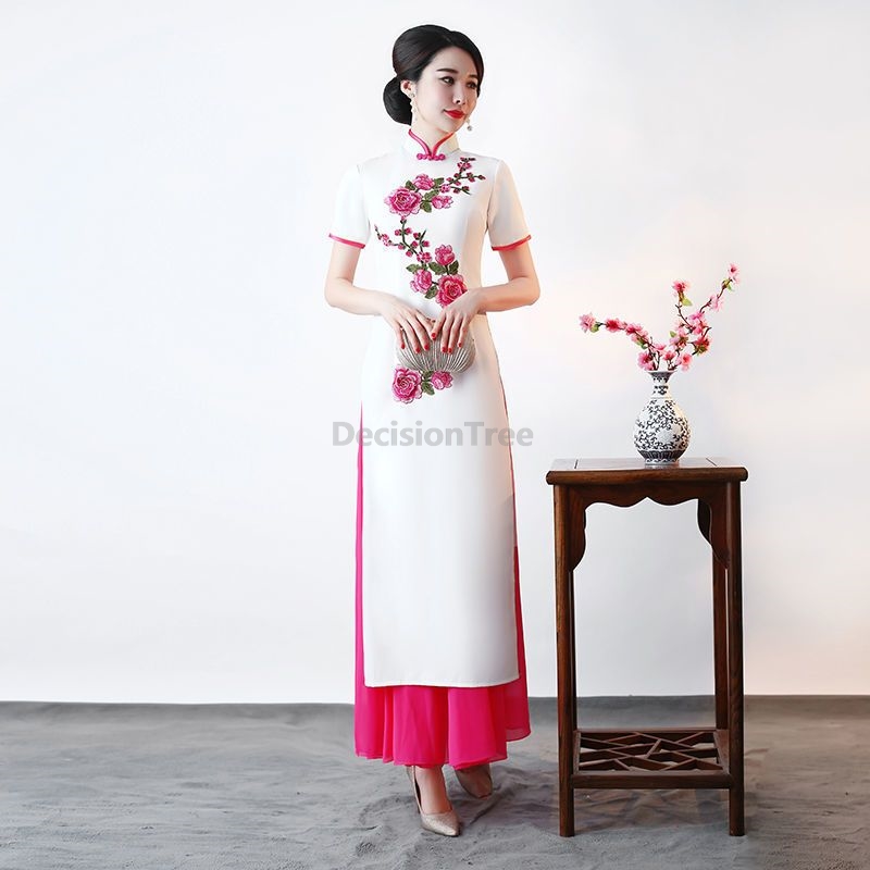 2026年ベトナムアオザイヴィンテージ改良版チャイナドレス優 - Ao Dai Vietnam Dress のレビューと価格