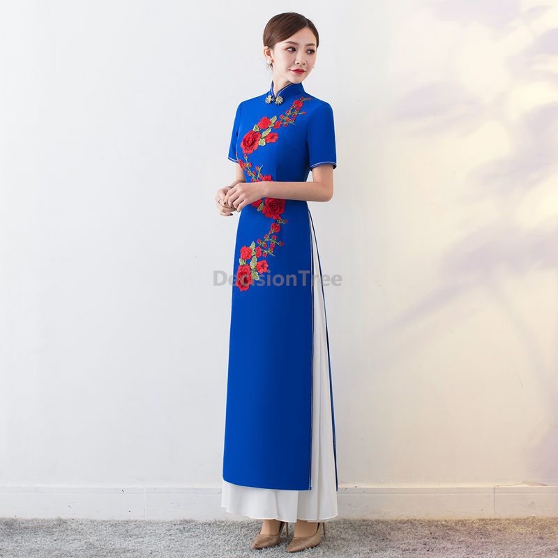 2026年ベトナムアオザイヴィンテージ改良版チャイナドレス優 - Ao Dai Vietnam Dress のレビューと価格