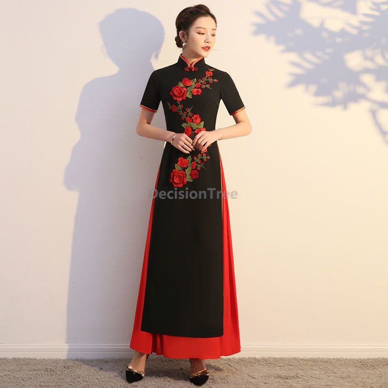 2026年ベトナムアオザイヴィンテージ改良版チャイナドレス優 - Ao Dai Vietnam Dress のレビューと価格