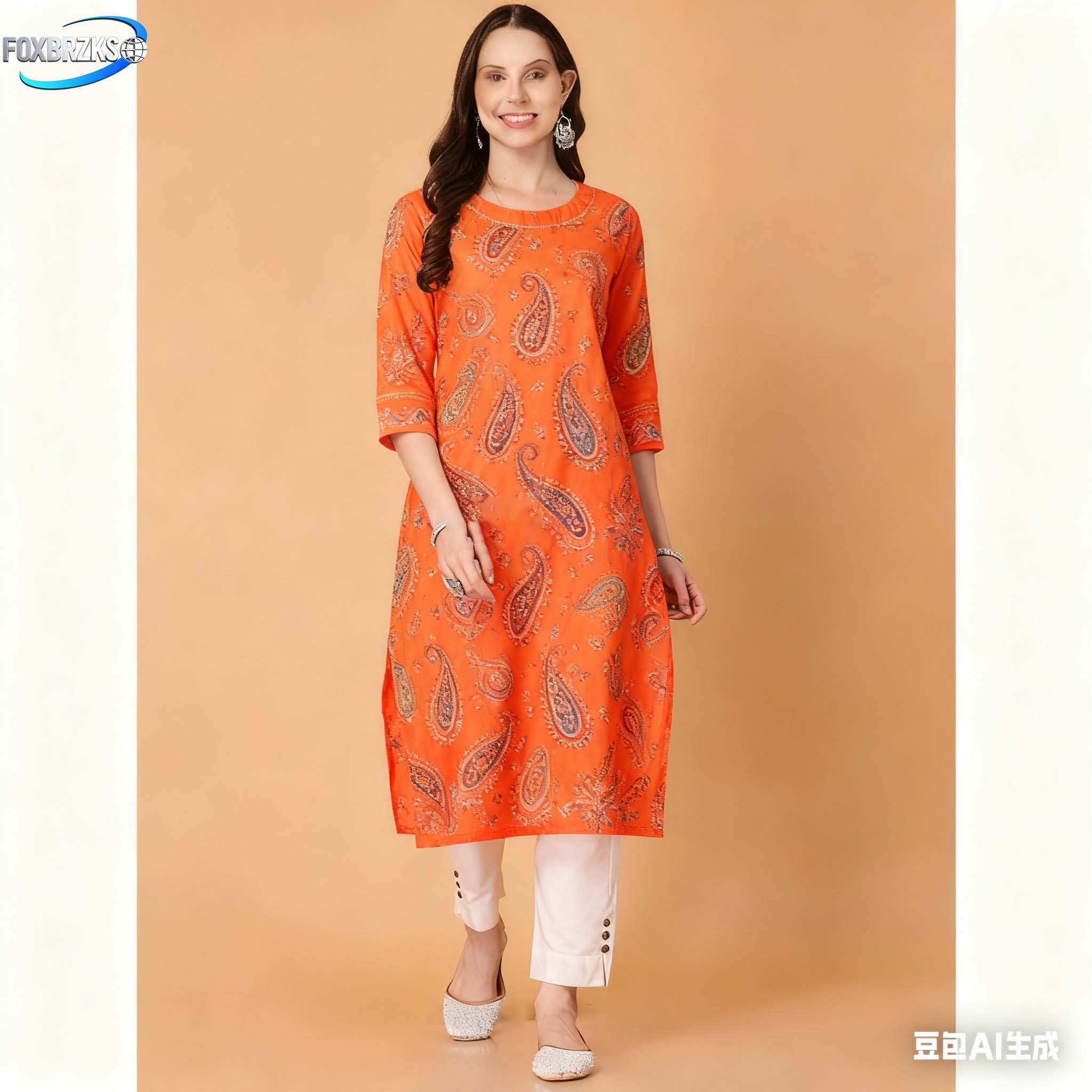 ナショナルスタイル クルト レディースファッション 快適なス - Ethnic Fashion Kurtis のレビューと価格