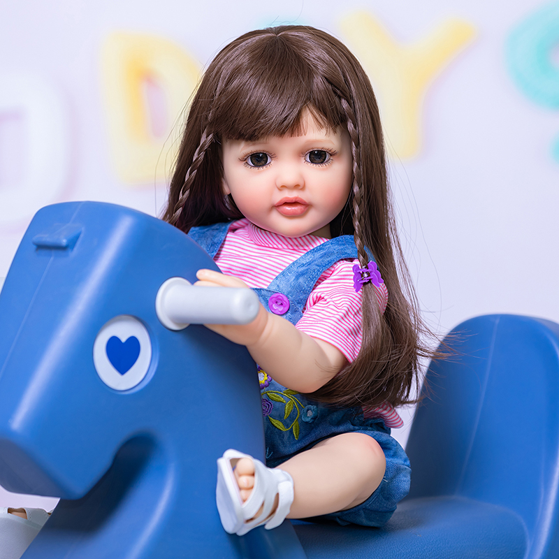 50CM全身シリコンリボーンドールベティ、リアルな新生児の女 - Ethnic Fashion Girls のレビューと価格
